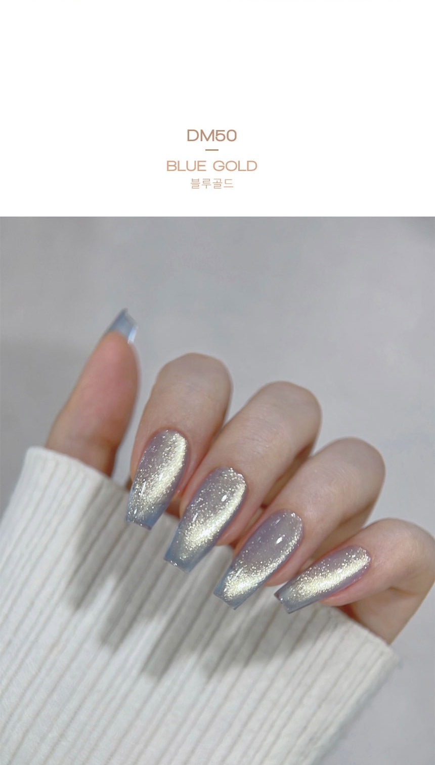 [DVOK] 【CHILLING】 10色 セット / スパークリングゴールド / シャンパンゴールドマグネットネイルコレクション