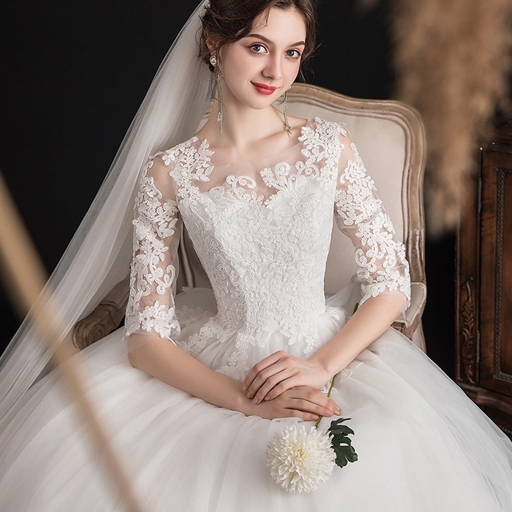 ドレス 衣装 ウエディングドレス 披露宴ドレス ロングドレス 7分袖 刺繡 シースルー バックシャン レースアップ フレア 胸元 切り替えデザイン ステージドレス 発表会 フレア かわいい 大人可愛い ドレス 衣装 ウエディングドレス 披露宴ドレス ロングドレス 7分袖 刺繡 シースルー バックシャン レースアップ フレア 胸元 切り替えデザイン ステージドレス 発表会 フレア かわいい 大人可愛い