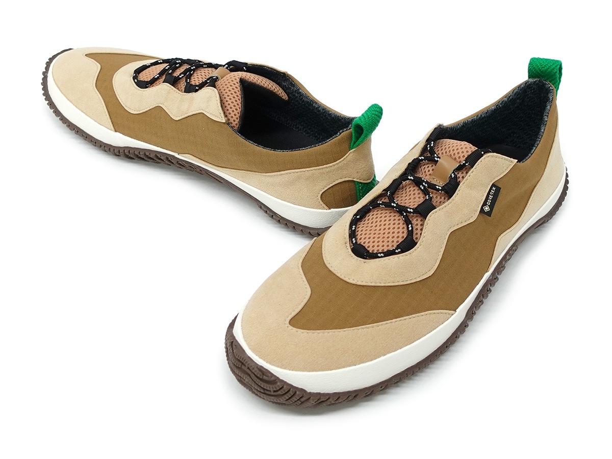 スニーカー ローカット メンズ SPM-618 Beige ベージュ GORE-TEX ゴアテックス 防水 透湿 スピングルムーヴ