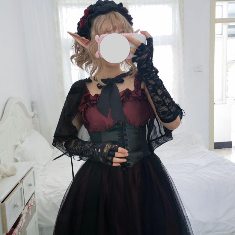 ゴシックロリータワンピース ジャンパースカート レディース 無地 チュール ショート丈 ロング丈 ゴスロリ 魔女コスプレ コスチューム ロリータファション ハロウィン イベント パーティー 学園祭 4 ゴシックロリータワンピース ジャンパースカート レディース 無地 チュール ショート丈 ロング丈 ゴスロリ 魔女コスプレ コスチューム ロリータファション ハロウィン イベント パーティー 学園祭 4