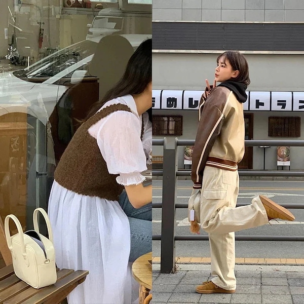 Qoo10 NIEEH Square Big Bag 飾りなし