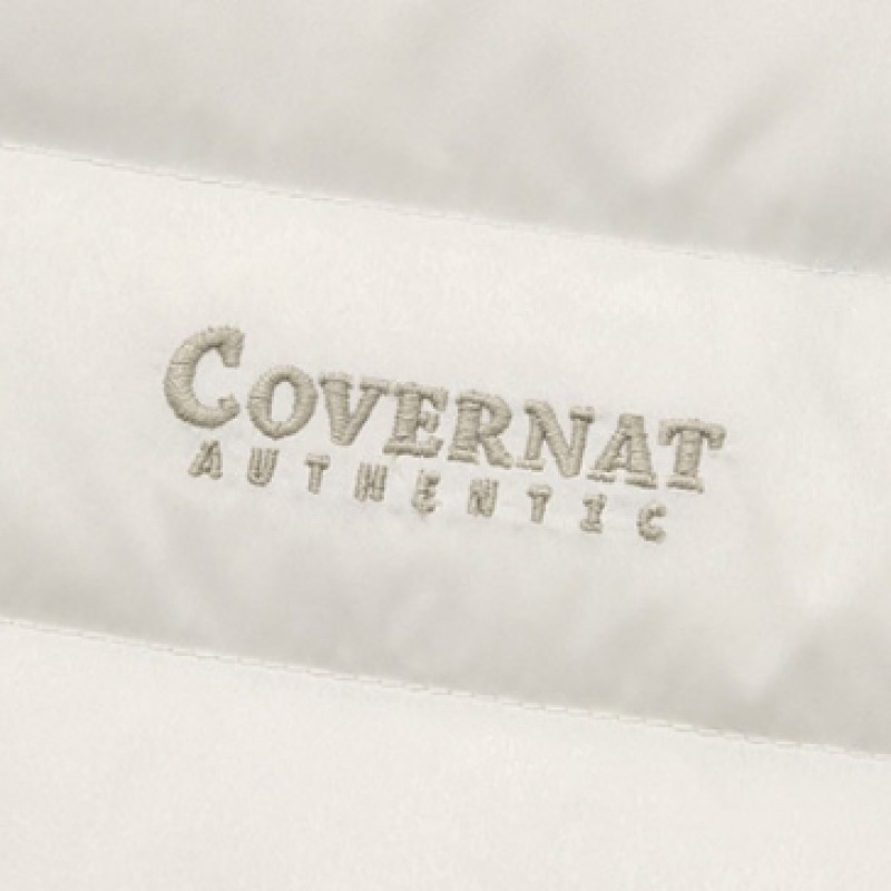 COVERNAT カバーライトカラーレスライトダウンアイボリー