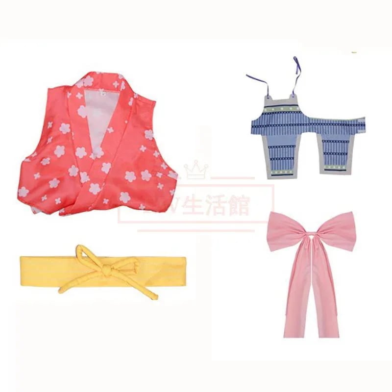 海賊王 風 ナミコスプレ衣装 ウィッグ コスム 演出服 アニメ ゲーム ハロウィン cos 変装メガ割カラコンサンダル f Yt ハニーズ