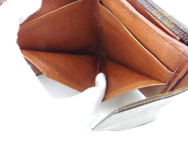 Qoo10] Louis Vuitton Wホック 財布 三つ折り ミニ財布 モノ