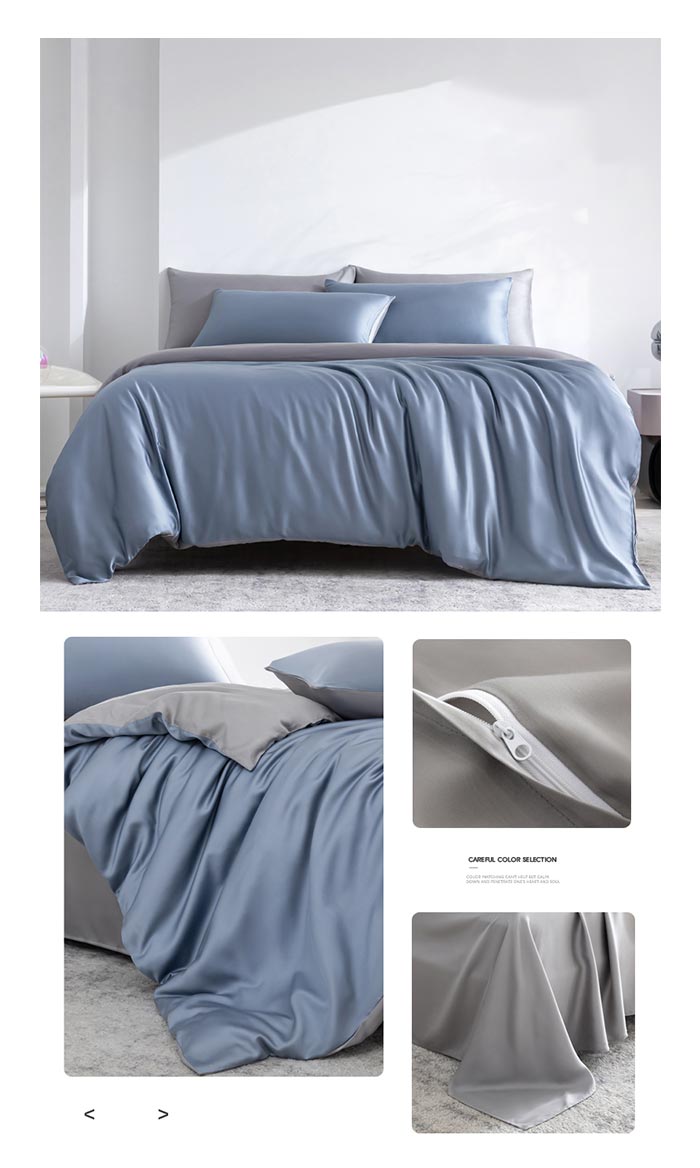 「品質良い」ベッド用 布団カバー4点セット ダブル ワイドダブル キング 涼感寝具 夏用寝具 シルクのような艶感 高級ホテル仕様 掛け布団カバー ボックスシーツ フラットシーツ 枕カバー 光沢 サテン 「品質良い」ベッド用 布団カバー4点セット ダブル ワイドダブル キング 涼感寝具 夏用寝具 シルクのような艶感 高級ホテル仕様 掛け布団カバー ボックスシーツ フラットシーツ 枕カバー 光沢 サテン