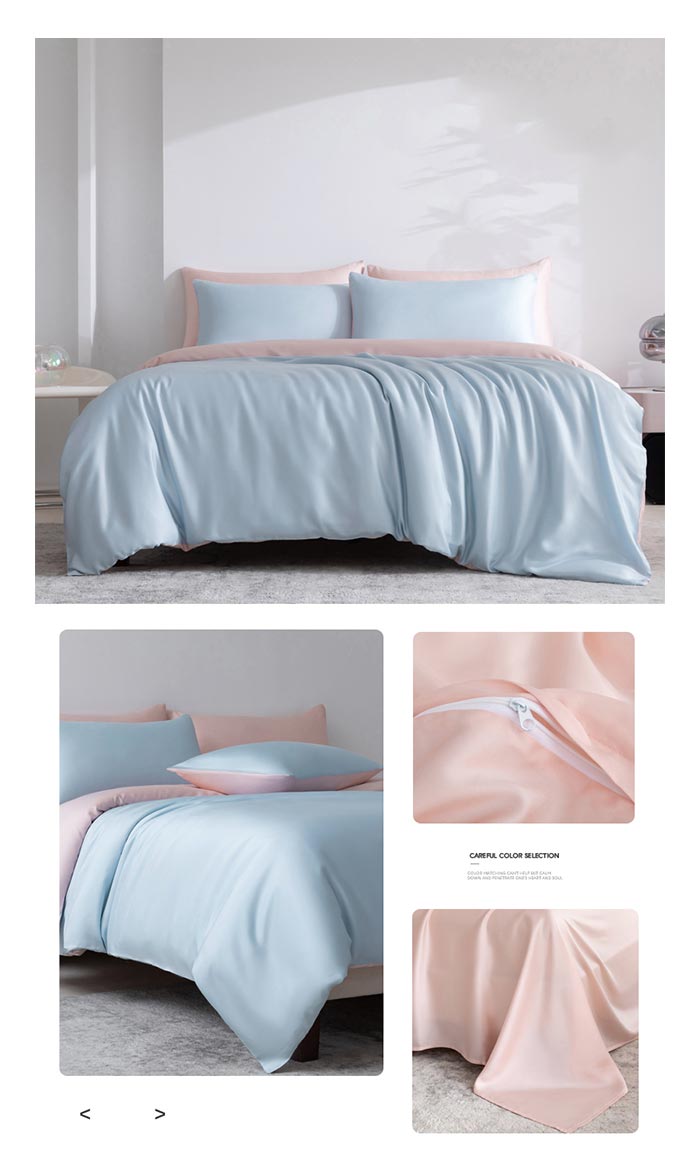 「品質良い」ベッド用 布団カバー4点セット ダブル ワイドダブル キング 涼感寝具 夏用寝具 シルクのような艶感 高級ホテル仕様 掛け布団カバー ボックスシーツ フラットシーツ 枕カバー 光沢 サテン 「品質良い」ベッド用 布団カバー4点セット ダブル ワイドダブル キング 涼感寝具 夏用寝具 シルクのような艶感 高級ホテル仕様 掛け布団カバー ボックスシーツ フラットシーツ 枕カバー 光沢 サテン