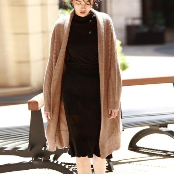 カーディガン レディース ニット ボレロ風 長袖 羽織り 秋冬 143985 カーディガン レディース ニット ボレロ風 長袖 羽織り 秋冬 143985