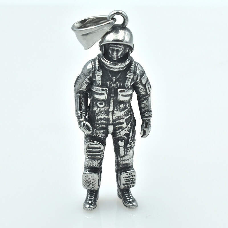 宇宙飛行士ステンレスネックレス(50cmのチェーン付き)首飾り アクセサリー 3D 立体 ロケット 遊泳 服 人気 リアル ユニーク 男性 女性 プレゼント 彼氏 父の日 stt00-00-0729 宇宙飛行士ステンレスネックレス(50cmのチェーン付き)首飾り アクセサリー 3D 立体 ロケット 遊泳 服 人気 リアル ユニーク 男性 女性 プレゼント 彼氏 父の日 stt00-00-0729
