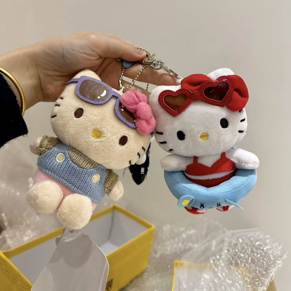 ハローキティ ぬいぐるみ メガネ付き ハローキティ サンリオキャラクターズ ぬいぐるみ めがね
