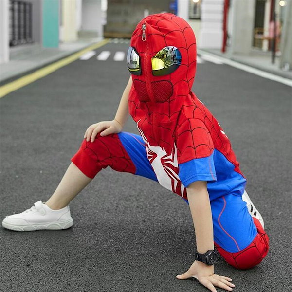 Qoo10] スパイダーマン 子供服 コットン 子供用