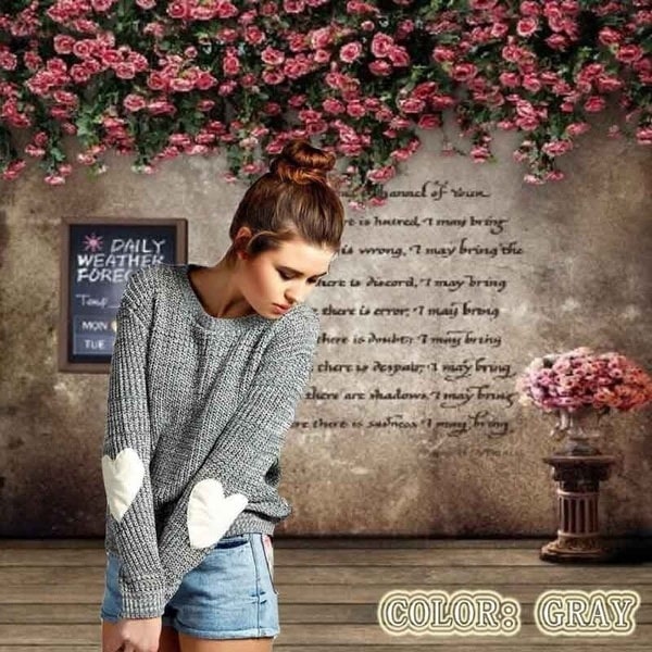 女性ファッションロングスリーブファッションCrewneckセーター 女性ファッションロングスリーブファッションCrewneckセーター