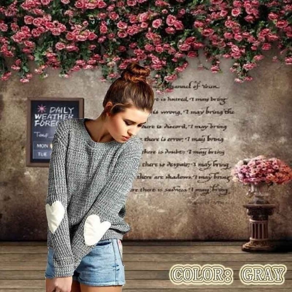 女性ファッションロングスリーブファッションCrewneckセーター 女性ファッションロングスリーブファッションCrewneckセーター