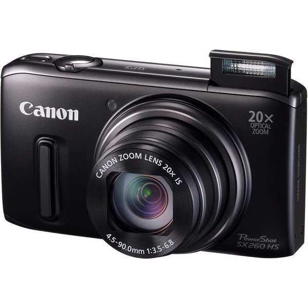 【中古】キヤノン Canon デジタルカメラ PowerShot SX260HS 光学20倍ズーム GPS機能 PSSX260HS