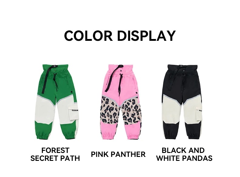 ベクトル冬のスキーパンツ子供屋外高品質防風防水暖かい雪冬スキースノーボードパンツ ベクトル冬のスキーパンツ子供屋外高品質防風防水暖かい雪冬スキースノーボードパンツ