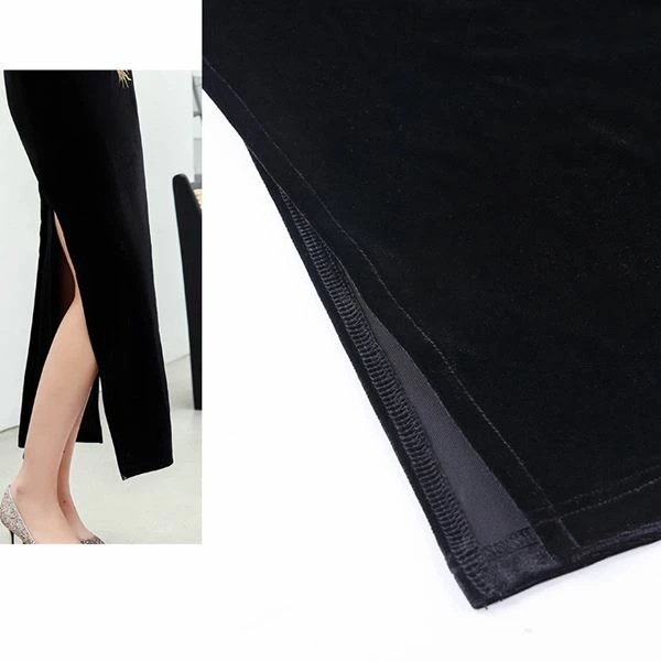 チャイナドレス ロングチャイナ セクシー セクシーチャイナ キャバ チャイナドレス チャイナ ロング ドレス コスチューム コスプレ 衣装 パーティー イベント インスタ 撮影 アイドル 高級感あ