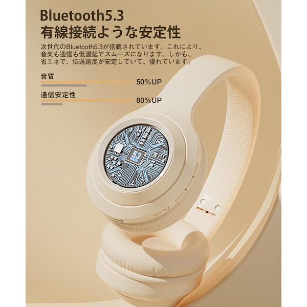 Qoo10] ワイヤレスヘッドホン イヤホン ヘッドセ