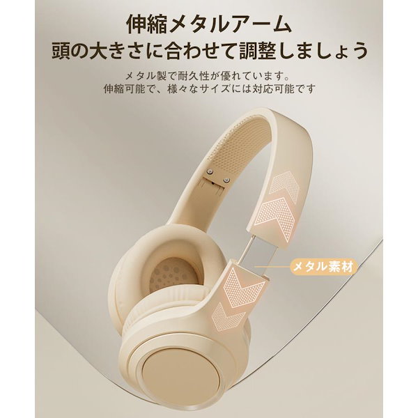 【海外限定】 Qoo10] ワイヤレスヘッドホン イヤホン ヘッドセ ヘッドホン