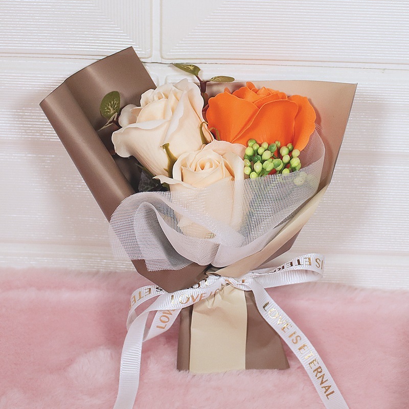 ソープフラワー バラ シミュレーション ソープフラワー 完成品 小さな花束 お土産 誕生日 ギフト 女神の日 飾り 小 ソープフラワー バラ シミュレーション ソープフラワー 完成品 小さな花束 お土産 誕生日 ギフト 女神の日 飾り 小