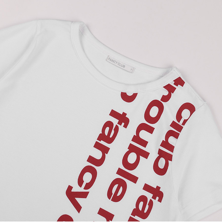 ベイウォッチ クロップTシャツ / ブラック / ホワイト（BLACK）F25QB103 / F25QB103 / Baywatch Crop T-Shirt / Black / White