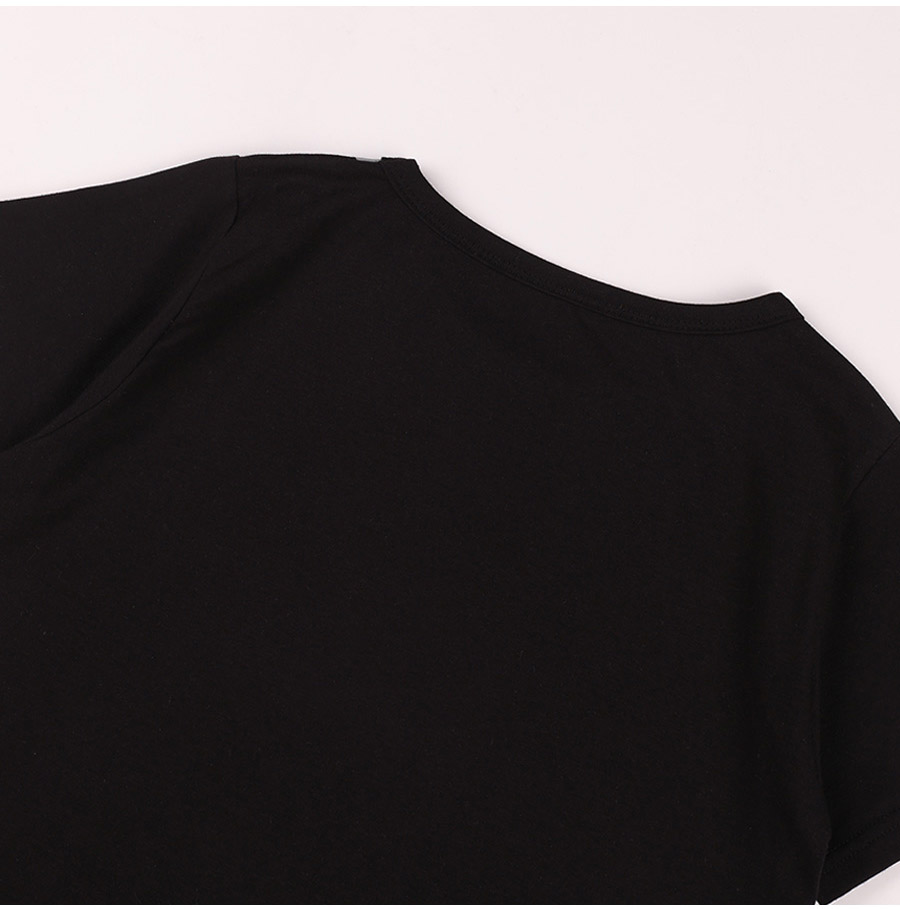 ベイウォッチ クロップTシャツ / ブラック / ホワイト（BLACK）F25QB103 / F25QB103 / Baywatch Crop T-Shirt / Black / White