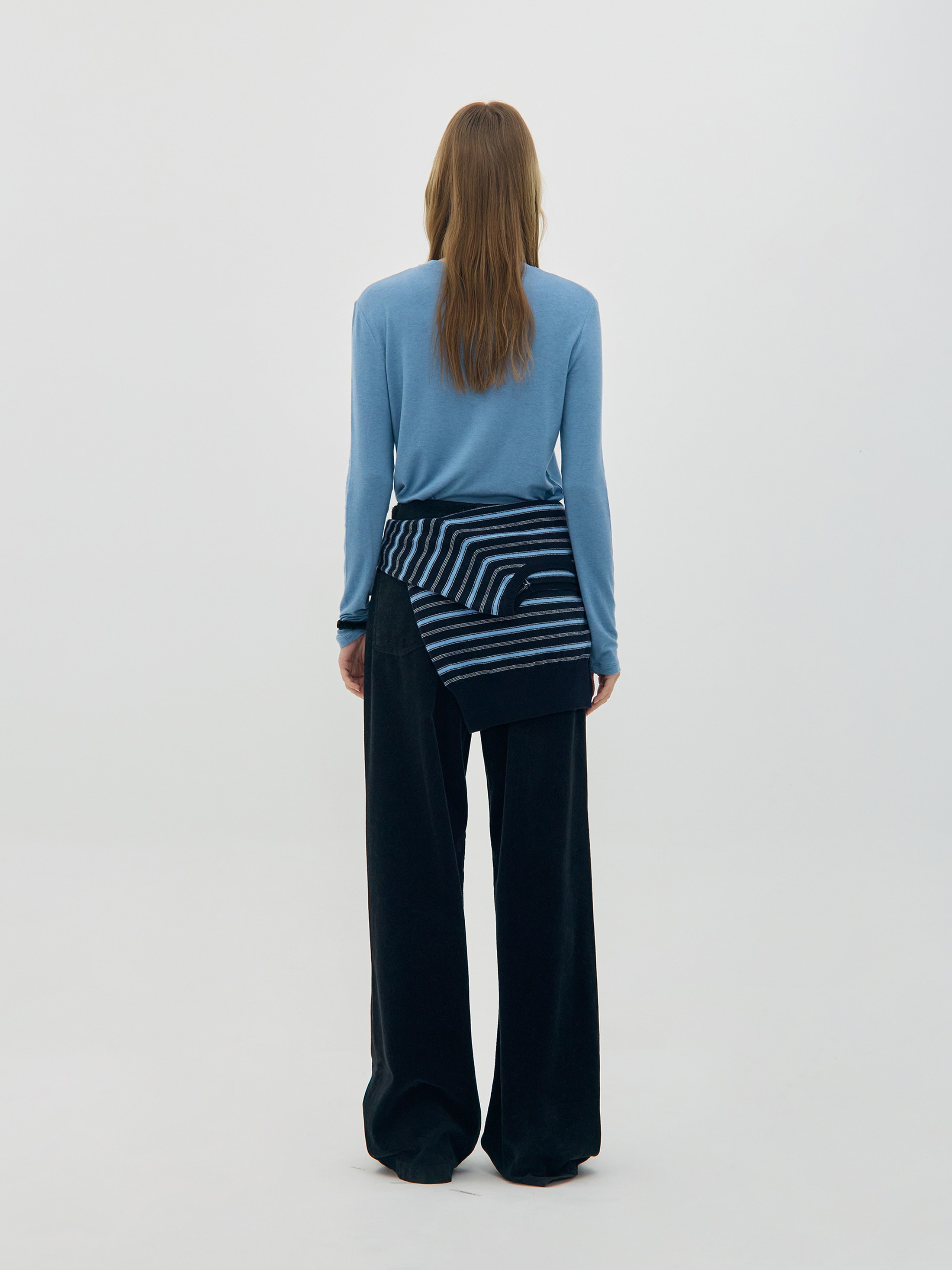 【LOW CLASSIC】 Lc WOOL JERSEY T-SHIRT : 3COLORS moncheryl.com