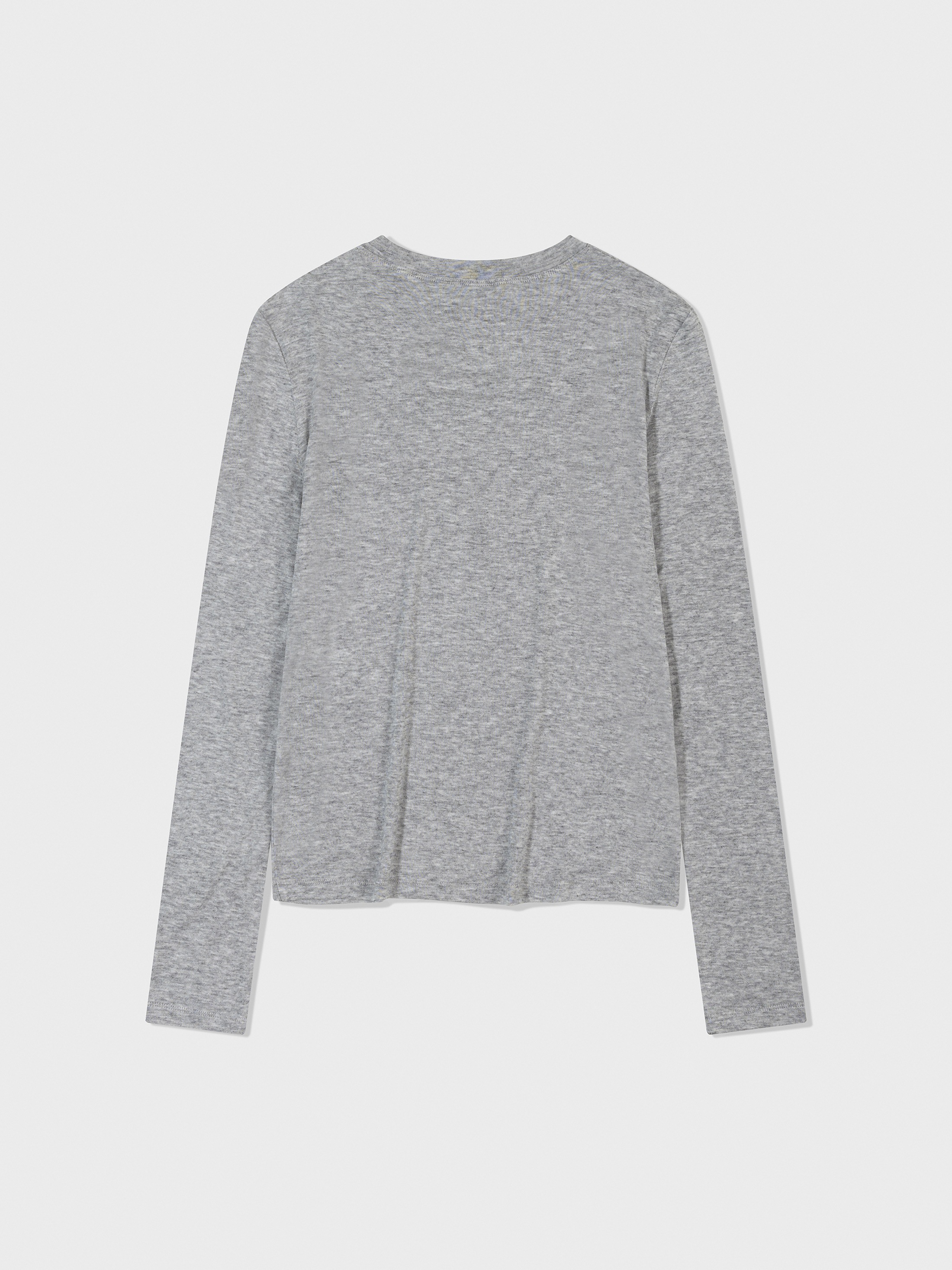 【LOW CLASSIC】 Lc WOOL JERSEY T-SHIRT : 3COLORS moncheryl.com