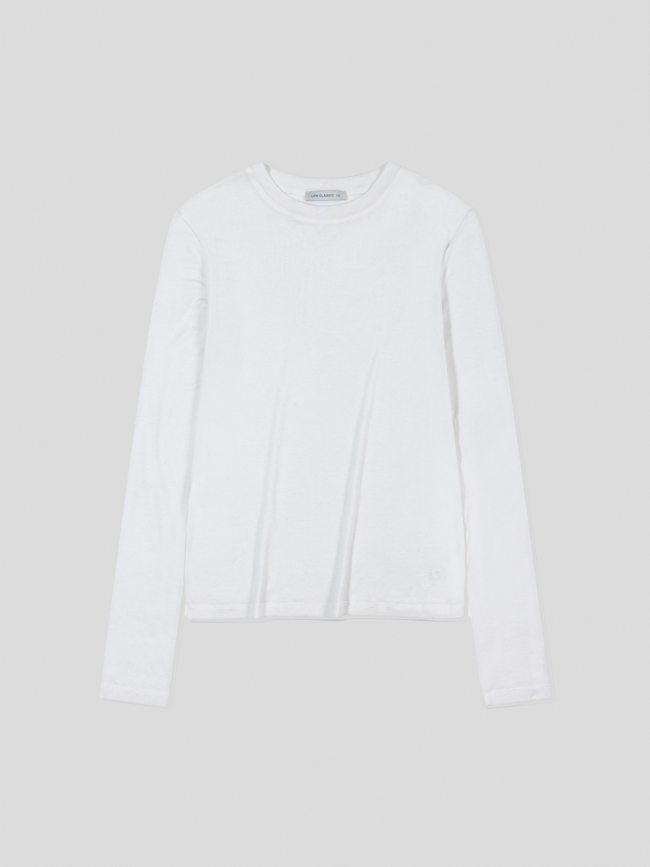 【LOW CLASSIC】 Lc WOOL JERSEY T-SHIRT : 3COLORS moncheryl.com