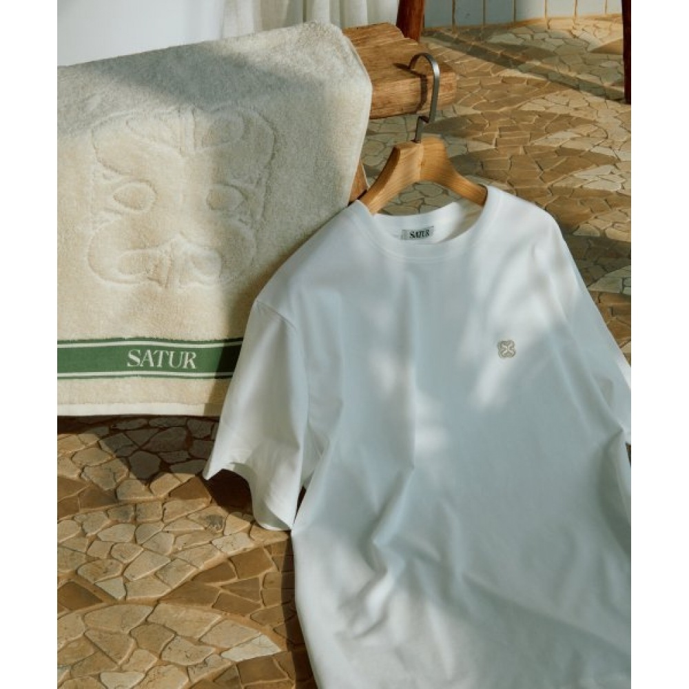 [SATUR] [SATUR X TWB] All day Supima + タオル ☆送料込☆ SATUR [セッターX TWB] オールデイスーピマ+ タオル Tシャツ