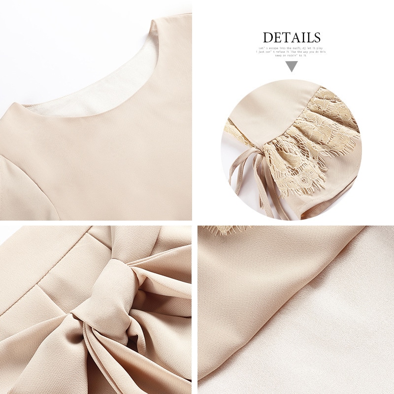 新しいエレガントなレーススプレッチラウンドネックトップセット女性用2ピースセット88301 新しいエレガントなレーススプレッチラウンドネックトップセット女性用2ピースセット88301