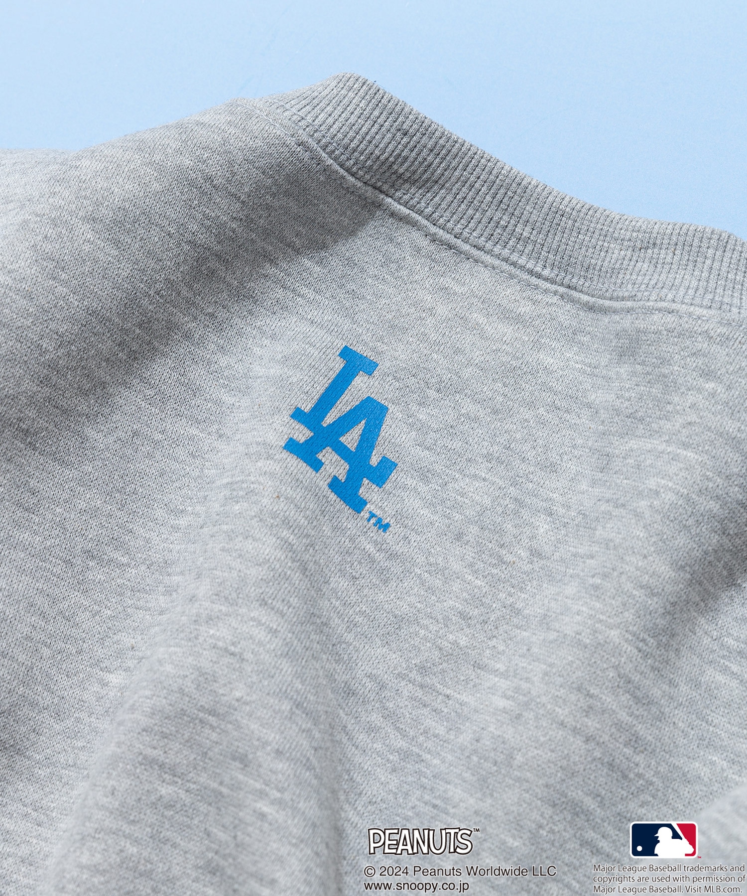 PEANUTS MLB オリジナルデザイン オリジナルデザイン 裏起毛クルーネックスウェット ヤンキース ドジャース レッドソックス