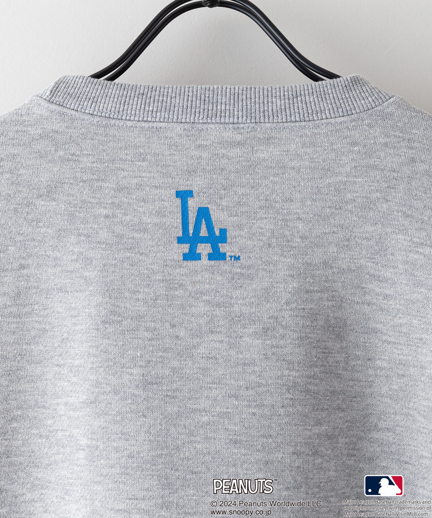 PEANUTS MLB オリジナルデザイン オリジナルデザイン 裏起毛クルーネックスウェット ヤンキース ドジャース レッドソックス