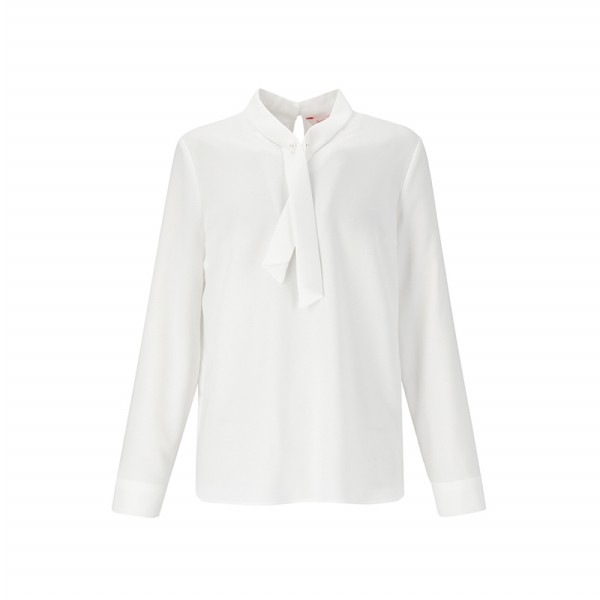 （フォレスト）ネックリボンタイブラウス（OY3LS01）