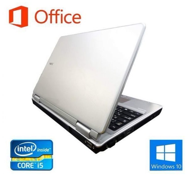 サポート付き快速 NEC VD-G Windows10 PC 新品メモリー:8GB 新品SSD:512GB Office 2019 パソコン ワイヤレス キーボード 世界1