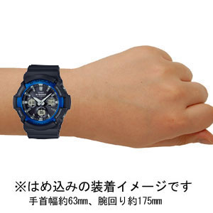 カシオ 【国内正規品】G-SHOCK(ジーショック) MULTI BAND6 Gショック　ソーラー電波時計　メンズタイプ GAW-100B-1A2JF
