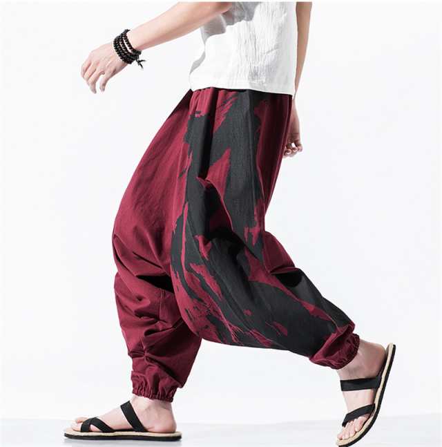 アラジンパンツ サルエルパンツ メンズ ロングパンツ アンクルパンツ ゴム仕様 ロング エスニック アジアン ボトムス ダンス ヨ アラジンパンツ サルエルパンツ メンズ ロングパンツ アンクルパンツ ゴム仕様 ロング エスニック アジアン ボトムス ダンス ヨ