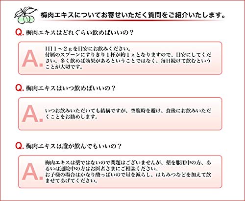 【 梅肉エキス専門店が作った 】純正 梅肉エキス（梅エキス）120g【無添加・大容量120g・紀州産梅使用（国内産・国産）・みなべ町製造・青梅・塩分ゼロ・ばいにくエキス・うめエキス】