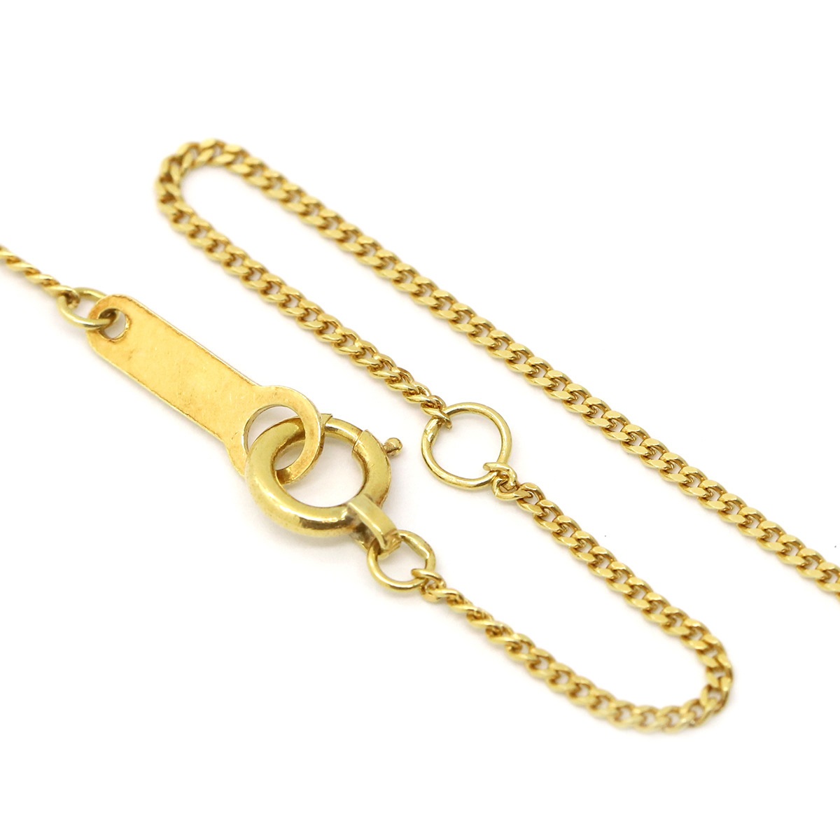 ネックレス ダイヤペンダント K18YG ダイヤモンド イエローゴールド 1P 1粒 【中古】 ネックレス ダイヤペンダント K18YG ダイヤモンド イエローゴールド 1P 1粒 【中古】