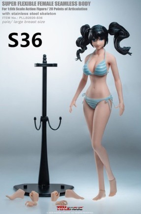 新品未開封ヘッド付き TBLEAGUE 1/6 シームレス女性素体 Lバスト Pale 美少女 アニメ風 スケールアクションフィギュア PLLB2020-S36 新品未開封ヘッド付き TBLEAGUE 1/6 シームレス女性素体 Lバスト Pale 美少女 アニメ風 スケールアクションフィギュア PLLB2020-S36