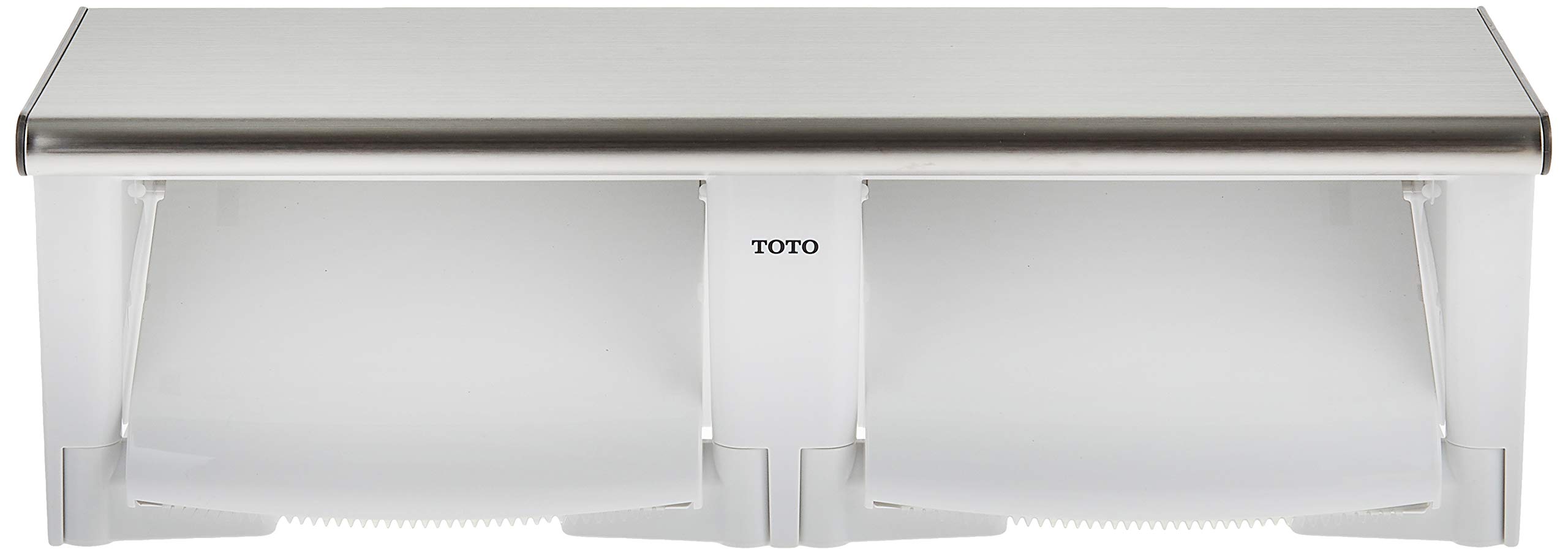 TOTO 二連紙巻器 棚付き(ステンレス) 樹脂製 YH702 TOTO 二連紙巻器 棚付き(ステンレス) 樹脂製 YH702