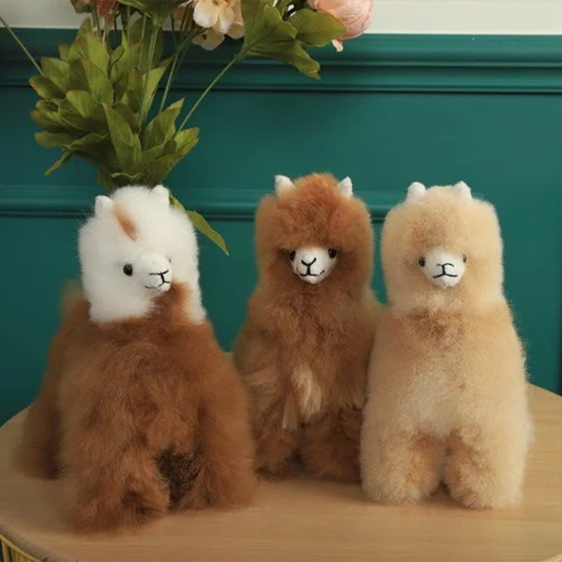 [Made in Peru][人氣賞品] アルパカのぬいぐるみ 3色 / ぬいぐるみ / 動物のぬいぐるみ / プレゼント / プレゼントのおすすめ