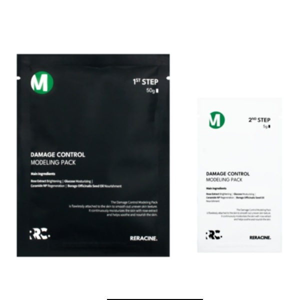 ダメージコントロール モデリングパック 10set（50g/5g ) 毛穴ケア, 透明感, 角質ケア, 水分補給, スペシャルケア