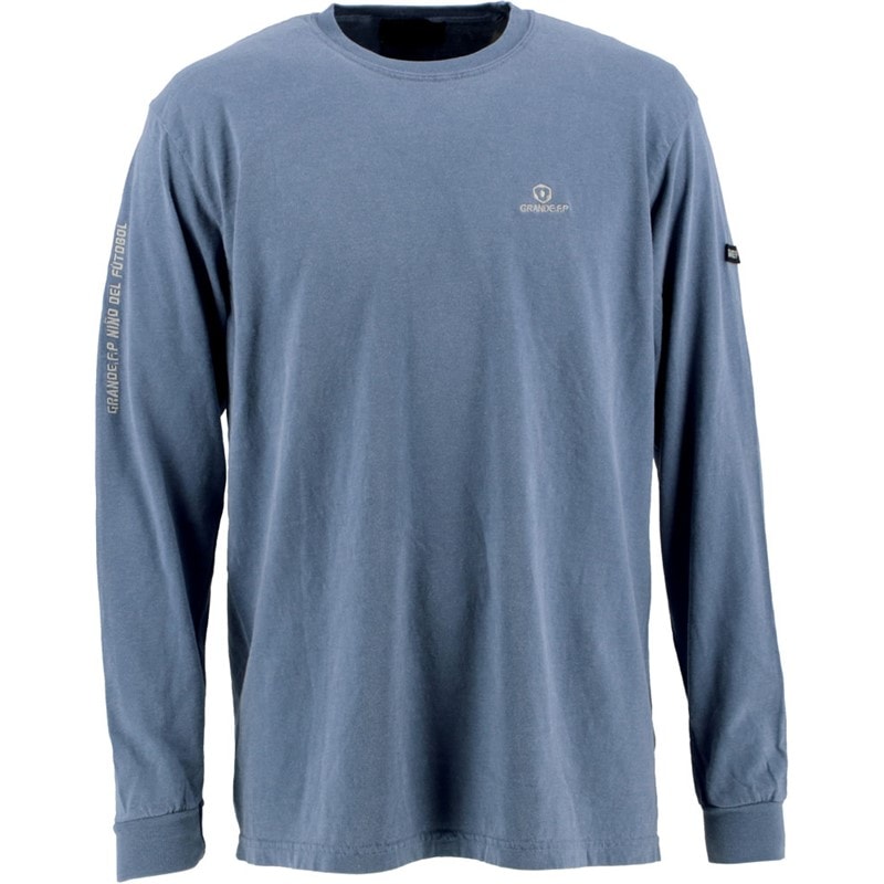 grande(グランデ) ガーメントダイ シシュウ ナガソデTシャツ フットサルナガソデTシャツ (gfph21106-86) grande(グランデ) ガーメントダイ シシュウ ナガソデTシャツ フットサルナガソデTシャツ (gfph21106-86)