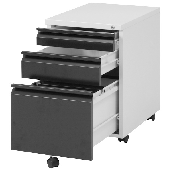 デスクワゴン 高さ59.5cm デスク キャビネット 引き出し 鍵付き サイドワゴン オフィスワゴン 3段 デスク下 サイドチェスト 脇机 完成品 キャスター付き オールロック デスクチェスト デスクワゴン 高さ59.5cm デスク キャビネット 引き出し 鍵付き サイドワゴン オフィスワゴン 3段 デスク下 サイドチェスト 脇机 完成品 キャスター付き オールロック デスクチェスト