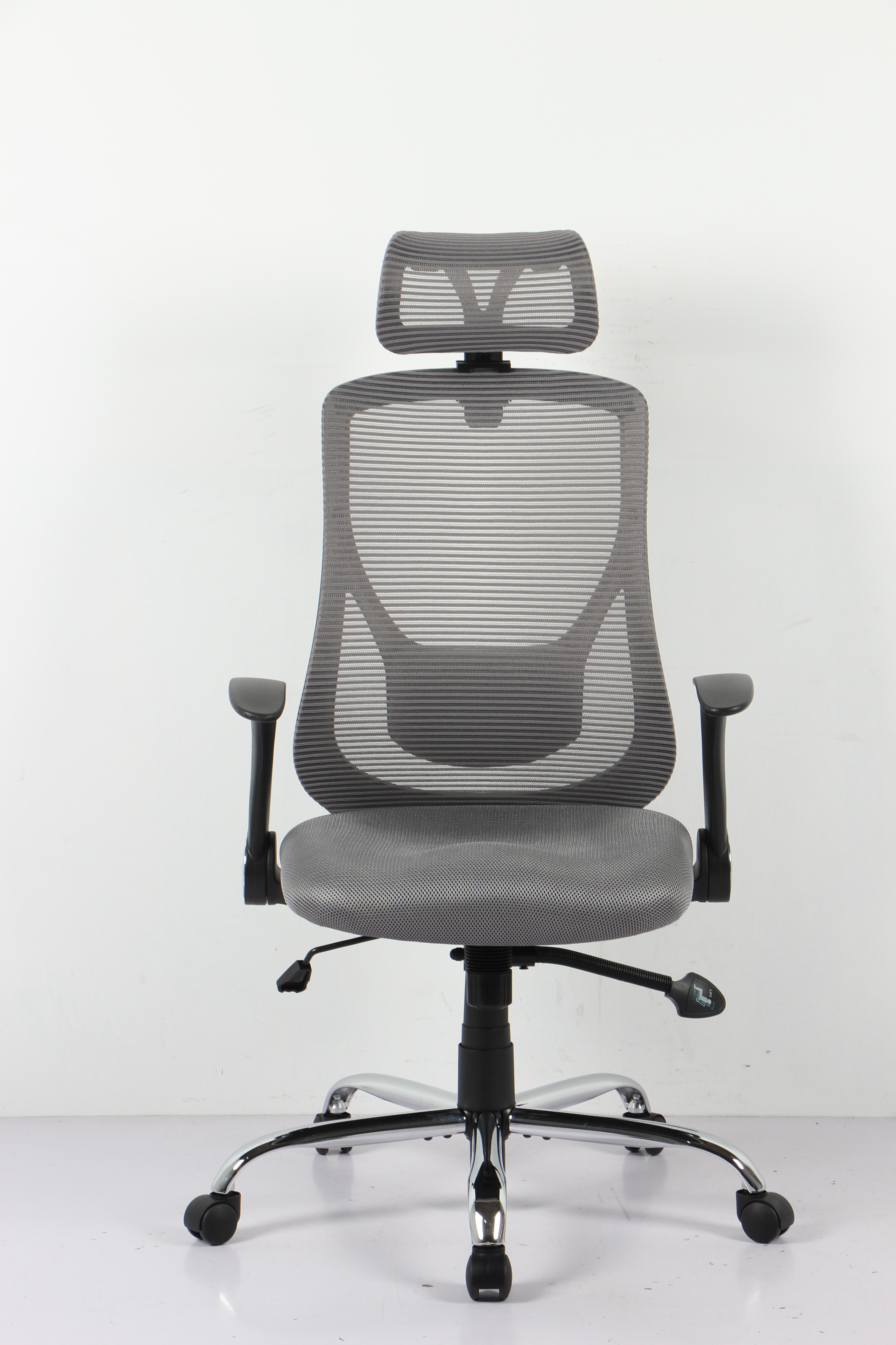 【人気商品】オリジナル設計 オフィスチェア メッシュ ハイバック ロッキング ライトグレー 【人気商品】オリジナル設計 オフィスチェア メッシュ ハイバック ロッキング ライトグレー