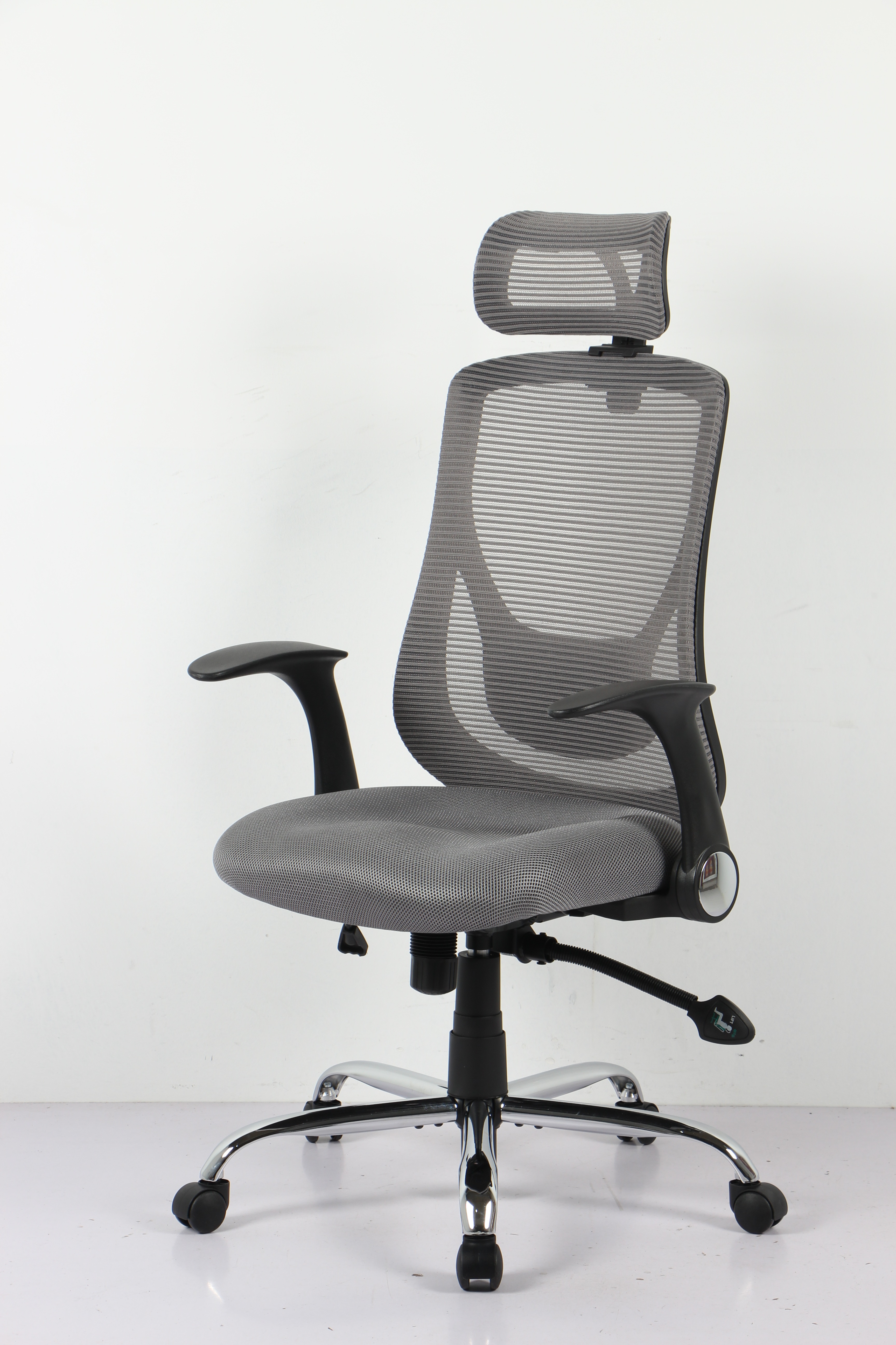 【人気商品】オリジナル設計 オフィスチェア メッシュ ハイバック ロッキング ライトグレー 【人気商品】オリジナル設計 オフィスチェア メッシュ ハイバック ロッキング ライトグレー