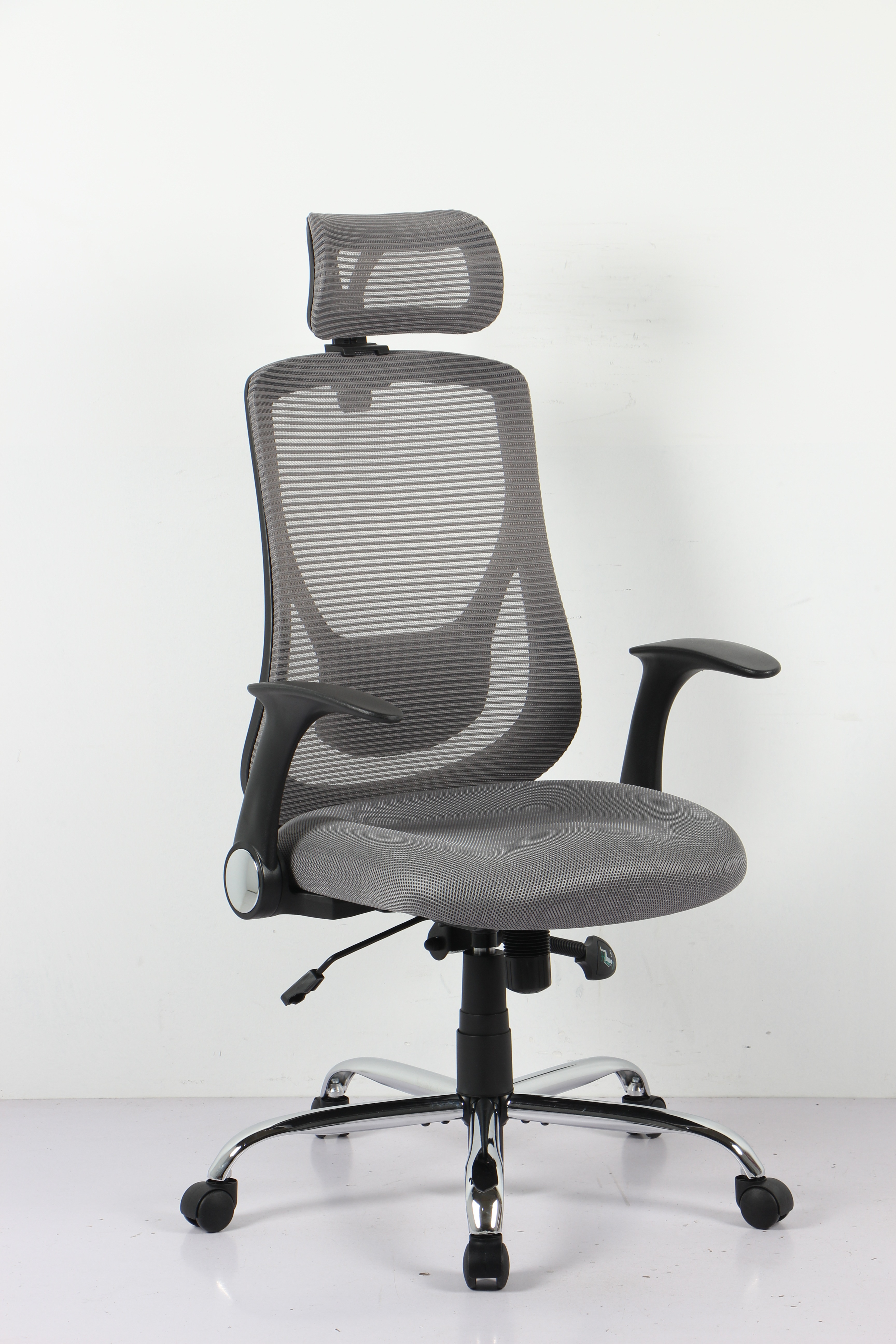 【人気商品】オリジナル設計 オフィスチェア メッシュ ハイバック ロッキング ライトグレー 【人気商品】オリジナル設計 オフィスチェア メッシュ ハイバック ロッキング ライトグレー