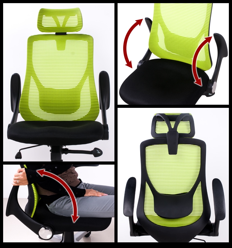 【人気商品】オリジナル設計 オフィスチェア メッシュ ハイバック ロッキング ライトグレー 【人気商品】オリジナル設計 オフィスチェア メッシュ ハイバック ロッキング ライトグレー