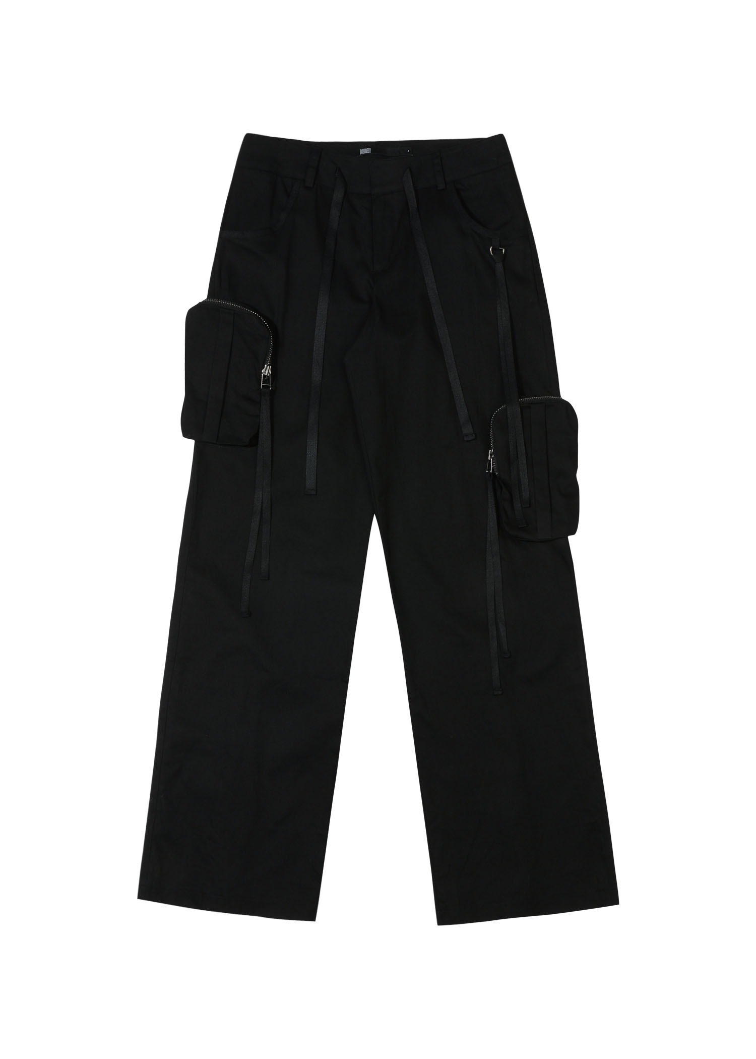 bohemian seoul (UNISEX) POUCH POCKET CARGO WIDE PANTS