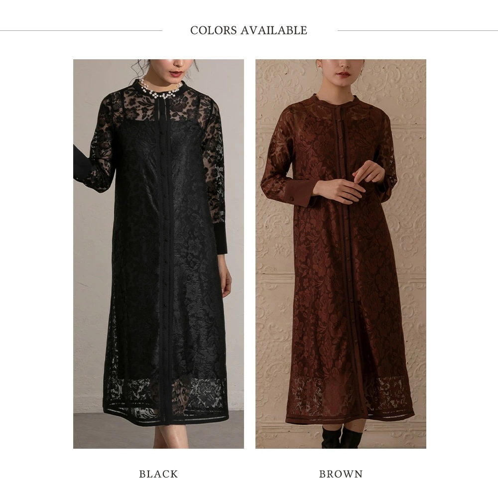 ワンピースドレス パーティードレス ワンピース 結婚式 フォーマルドレス オールレーススタンドカラーロングドレス お呼ばれドレス 二次会ドレス 袖付き 体型カバー 披露宴 成人式 同窓会 20代 ワンピースドレス パーティードレス ワンピース 結婚式 フォーマルドレス オールレーススタンドカラーロングドレス お呼ばれドレス 二次会ドレス 袖付き 体型カバー 披露宴 成人式 同窓会 20代