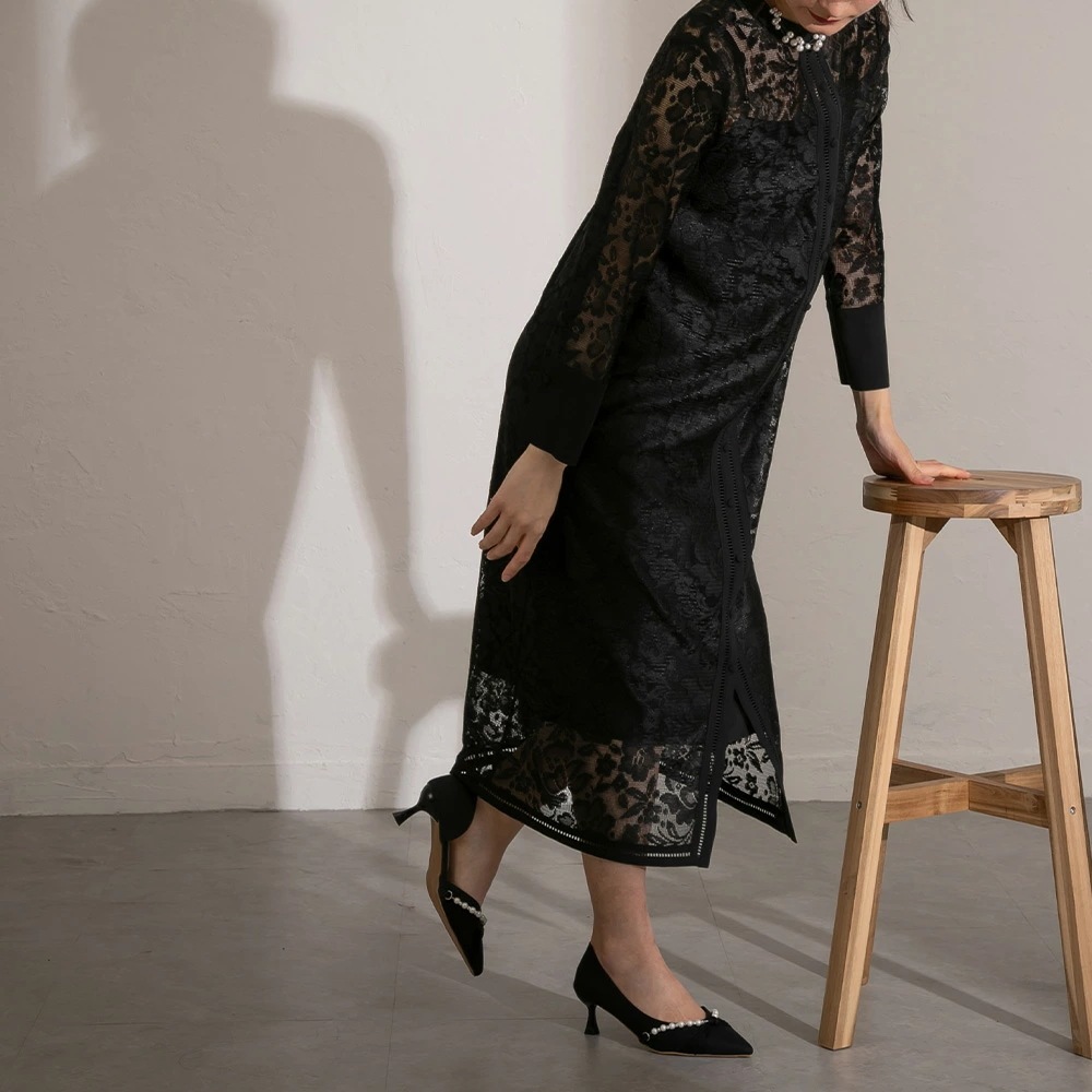 ワンピースドレス パーティードレス ワンピース 結婚式 フォーマルドレス オールレーススタンドカラーロングドレス お呼ばれドレス 二次会ドレス 袖付き 体型カバー 披露宴 成人式 同窓会 20代 ワンピースドレス パーティードレス ワンピース 結婚式 フォーマルドレス オールレーススタンドカラーロングドレス お呼ばれドレス 二次会ドレス 袖付き 体型カバー 披露宴 成人式 同窓会 20代